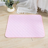 Washable Dog Pee Pad, Reusable Puppy Training Mat with Non-Slip Back