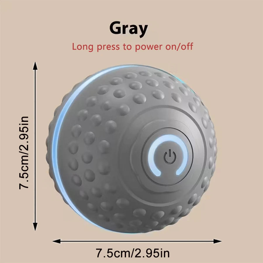 Smart Rolling Dog Ball That Moves on Its Own, USB Rechargeable