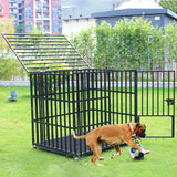 Heavy Duty Metal Dog Kennel in 15 Sizes for Small to Large Dogs