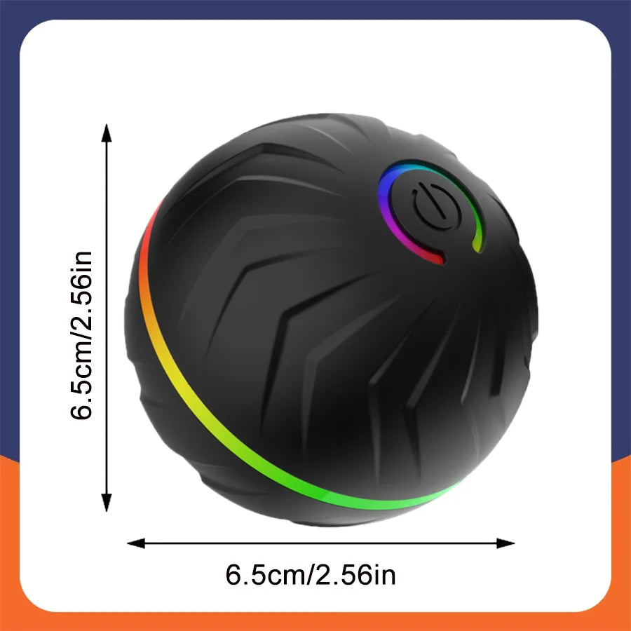 Smart Rolling Dog Ball That Moves on Its Own, USB Rechargeable