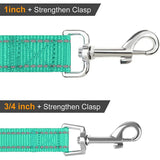 Reflective Nylon Dog Leash with Padded Handle, 4, 5 or 6 ft
