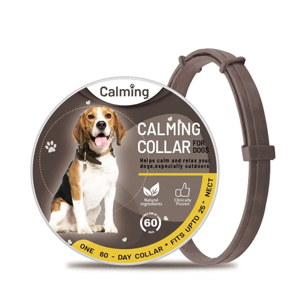 Calming Collar for Dogs and Cats, Adjustable Cut to Fit Design